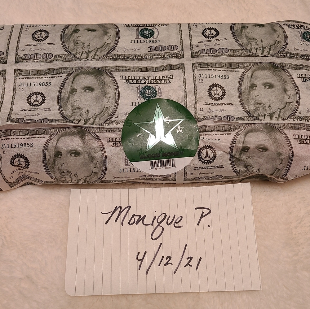 JEFFREE STAR BLOOD MONEY PALETTE